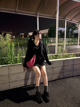 「GREGORY（グレゴリー）のアイテム」を使った、りりらてさん（レディース・156cm）の秋コーディネート