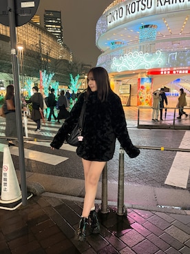 「c.u.l（シーユーエル）のアイテム」を使った、ひなさん（レディース・156cm）の冬コーディネート