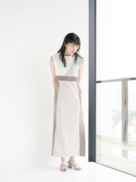 池田美優さん（レディース・162cm）の夏コーディネート