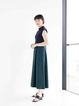 池田美優さん(レディース・162cm)の夏コーディネート