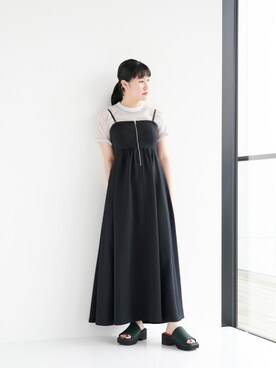 池田美優さん（レディース・162cm）の夏コーディネート