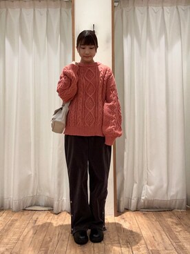 akaneさん（レディース・152cm）の冬コーディネート