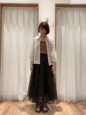 akaneさん（レディース・152cm）の夏コーディネート