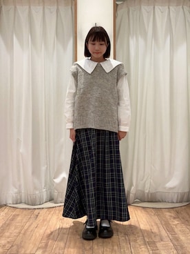 akaneさん（レディース・152cm）の秋コーディネート