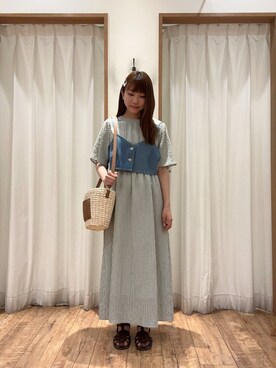 akaneさん（レディース・151cm）の春コーディネート