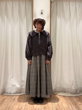 akaneさん（レディース・152cm）の秋コーディネート