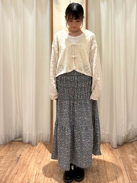 akaneさん（レディース・151cm）の春コーディネート