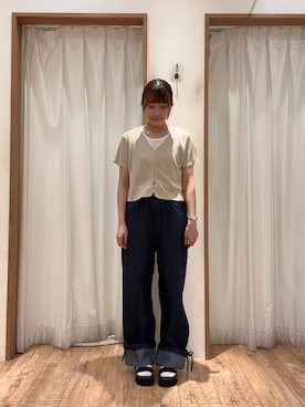 akaneさん（レディース・152cm）の夏コーディネート
