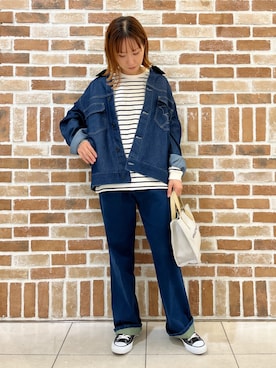 アーノルドパーマー@リバーウォーク北九州さん（レディース・162cm）の秋コーディネート