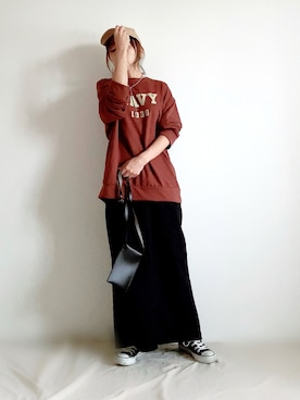 「オールスター」｜「アイテム（その他）」を使った、ki._.styleさん（レディース・154cm）の秋コーディネート