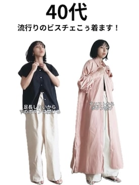 「ハットコーデ」｜「アイテム（ワンピース/ドレス）」を使った、ki._.styleさん（レディース・154cm）の春コーディネート