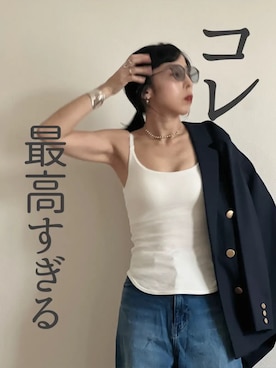 「キャミソール」｜ki._.styleさん（レディース・154cm）の夏コーディネート