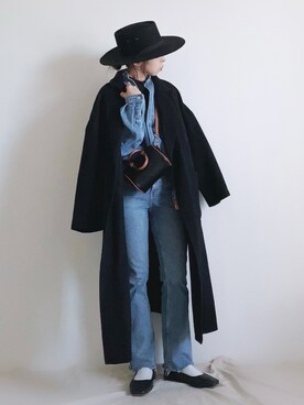 「Lavish Gate（ラヴィッシュゲート）のアイテム（ジャケット/アウター）」を使った、ki._.styleさん（レディース・154cm）の秋コーディネート