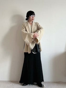 「STYLEMIXER（スタイルミキサー）のアイテム（ジャケット/アウター）」を使った、ki._.styleさん（レディース・154cm）の冬コーディネート