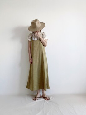 「ビーサン」｜「アイテム（その他）」を使った、ki._.styleさん（レディース・154cm）の夏コーディネート