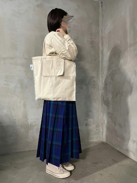「bluebottlecoffee」｜Nannaさん（レディース・158cm）の秋コーディネート