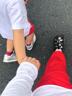 「NATIVEARTH（ネイティバース）のアイテム」を使った、りさん（レディース・143cm）の秋コーディネート