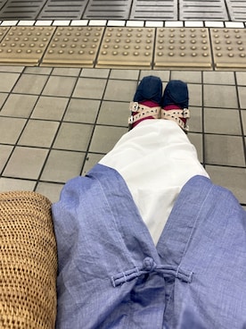 「Graphpaper（グラフペーパー）のアイテム」を使った、りさん（レディース・143cm）の春コーディネート