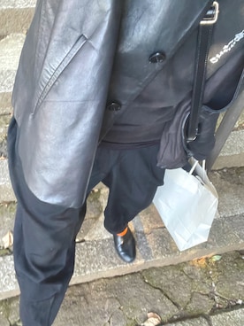 「COMME des GARCONS（コムデギャルソン）のアイテム」を使った、りさん（レディース・143cm）の冬コーディネート