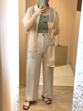 たるとさん（レディース・157cm）の夏コーディネート