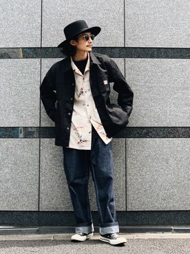 Satsuma Gotoさん（メンズ・169cm）の夏コーディネート