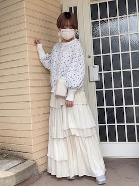 「アイテム（マスク）」を使った、merry jenny 原宿店さん（レディース・153cm）の秋コーディネート