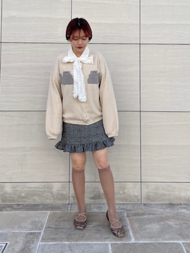 「ハイソックス」｜merry jenny 原宿店さん（レディース・153cm）の秋コーディネート