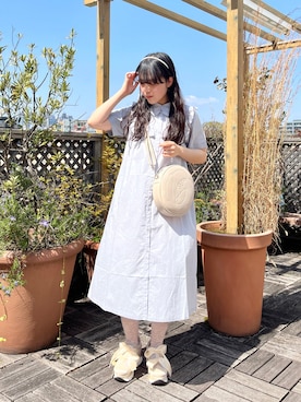 「厚底スニーカー」｜merry jenny 原宿店さん（レディース・153cm）の春コーディネート