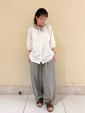 ワカナ︎☺︎さん（レディース・154cm）の夏コーディネート