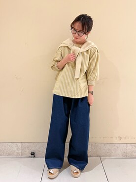 ワカナ︎☺︎さん（レディース・154cm）の春コーディネート