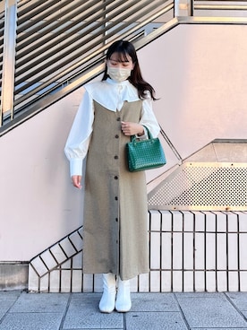 ayaneさん（レディース・151cm）の秋コーディネート