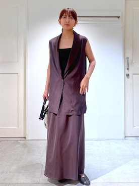 「アイテム（パンプス）」を使った、EBATAさん（レディース・162cm・20代）の夏コーディネート
