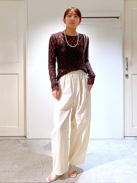 「アイテム（その他トップス）」を使った、EBATAさん（レディース・162cm・20代）の夏コーディネート
