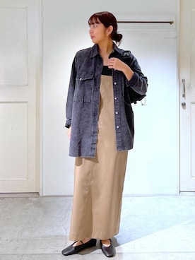 「アイテム（パンプス）」を使った、EBATAさん（レディース・162cm・20代）の秋コーディネート