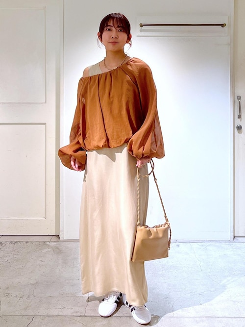 シアーバルーンスリーブプルオーバー（Tシャツ/カットソー）｜SALON