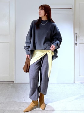 EBATAさん（レディース・162cm）の冬コーディネート