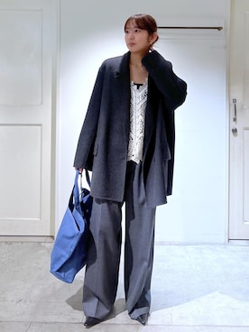 「アイテム（その他アウター）」を使った、EBATAさん（レディース・162cm・20代）の秋コーディネート