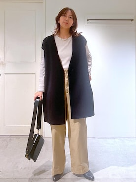 「Americana」｜EBATAさん（レディース・162cm）の秋コーディネート