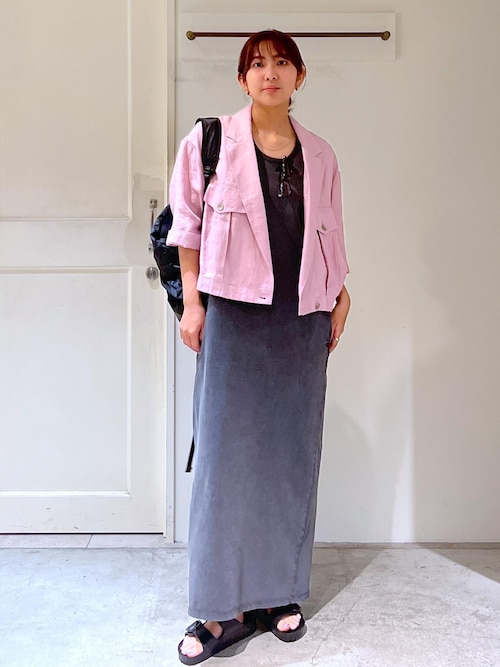 リネンツイルブルゾン（ブルゾン）｜SALON adam et rope'（サロン