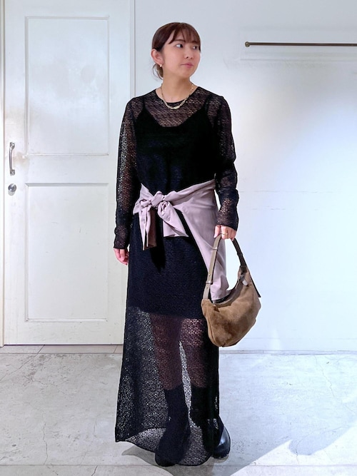 NOTHING WRITTEN ブラックショルダーバッグ NOTHING WRITTEN ショルダーバッグ バッグ 「NOTHING WRITTEN