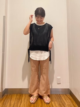 楢﨑　彩さんのコーディネート