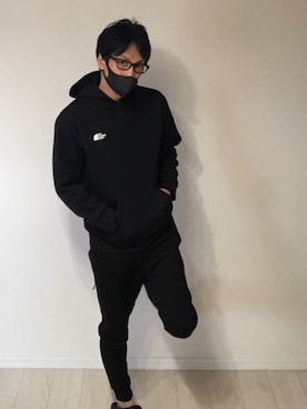 「SUBU（スブ）のアイテム（サンダル）」を使った、福さん（メンズ・175cm）の冬コーディネート