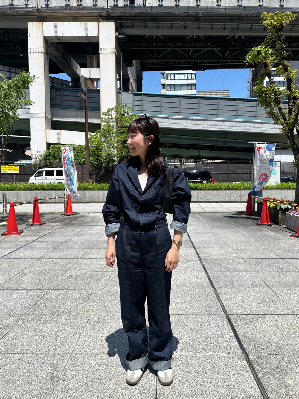 キャナルジーン　オールインワン CANAL JEAN（キャナルジーン）の「Lakey Park デニムサロペット
