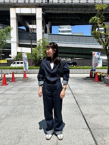 CANAL JEAN（キャナルジーン）の「RED CHOP WORKS デニムジャンプ