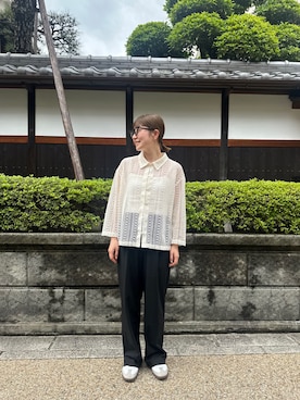 「A Day in the Life （アデイインザライフ）のアイテム」を使った、aikさん（レディース・159cm）の春コーディネート