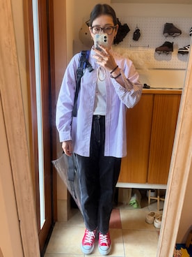 「GREGORY（グレゴリー）のアイテム」を使った、marie52さん（レディース・171cm）の夏コーディネート