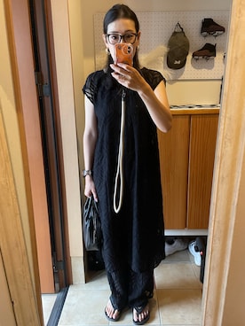 「アイテム（ショルダーバッグ）」を使った、marie52さん（レディース・171cm・30代）の夏コーディネート