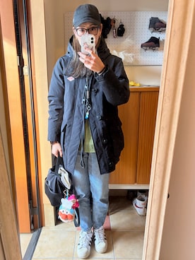 「DANTON（ダントン）のアイテム」を使った、marie52さん（レディース・171cm）の冬コーディネート