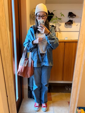 「THEATRE PRODUCTS（シアタープロダクツ）のアイテム」を使った、marie52さん（レディース・171cm）の秋コーディネート