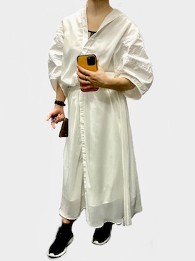 ウォールナットさん（レディース・157cm）の夏コーディネート